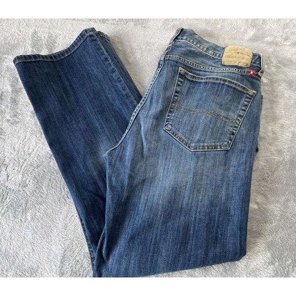 Lucky Brand Other - Lucky Brand 429 Classic Straight Jeans Men's 36x31 (Tag: 36x32) Blue Dark Wash